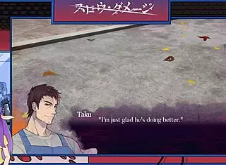 Muscular Japanese Bodybuilder Damages Skinny Brunette In Hentai Anime