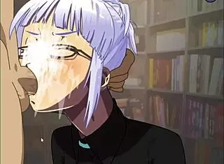 Koga Akemi Deepthroat Action with Cum Facial