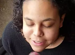 Girlfriend Sucks Cock In Abandoned House