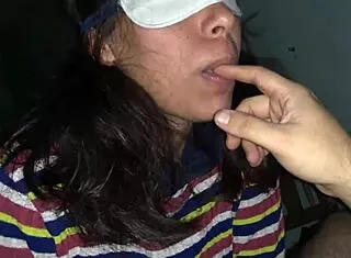 I suck dick as blindfolded Argentine prostitute