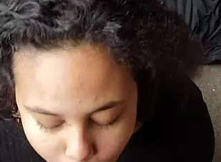 Girlfriend Sucks Cock In Abandoned House