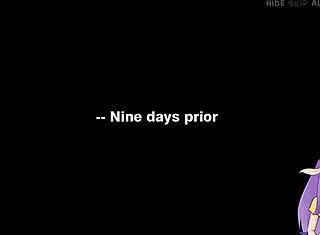 lara croft gives tempting blowjob