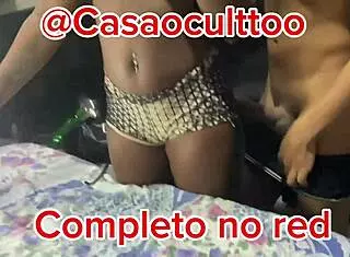 Husband films wife with ebony teen!