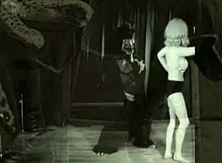 Beauty bends over for the beast's vintage fuck
