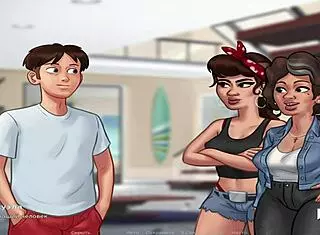 Summertime Saga Maid Wants to Clean Everything!