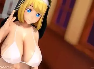 my ecchi sister original in mmd