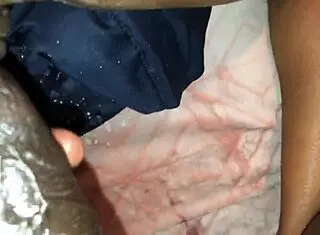 teen 18+ latina masturbates then fucks big black cock, gets creampie from milf