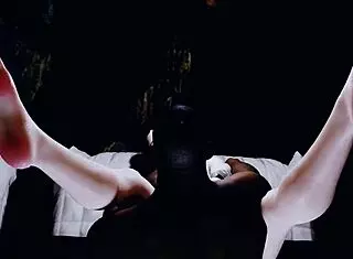 加班的妻子 With Big Tits In Hentai Threesome