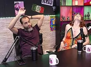 women trained to give pleasure in sheer red lingerie, reh queen and kstro.