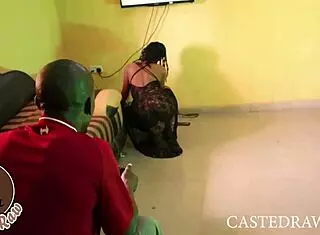 Slut Milf Housewife Can't Keep Her Big Ass To Herself In Free Naija Porn!