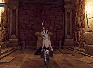 Shaved Asian Girl in Dungeon