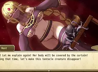 Lethargic Angel Engages In Public Sexual Activities In Hentai Game