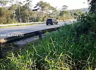 we stopped to fuck on the reservoir banks at km 40