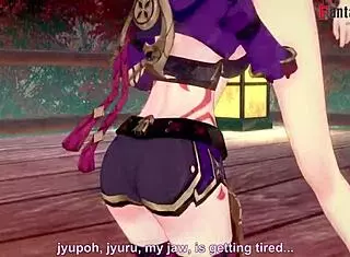 Kuki Shinobu Delivers Intense Footjob Handjob And Blowjob In Genshin Impact POV Free