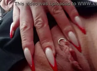 she says, 'facefuck me hard, old cuckold, in this femdom fetish'