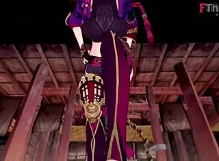 Kuki Shinobu Delivers Intense Footjob Handjob And Blowjob In Genshin Impact POV Free