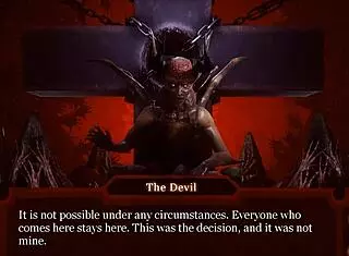 let's play a bdsm sex game with the devil monster