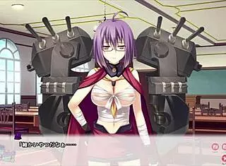 Pretty Girl's Funny Boobs Moment In Game Battle