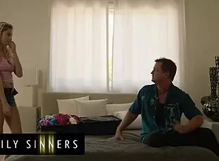 Step Daughter Carolina Sweets Craves Big Cock 😏