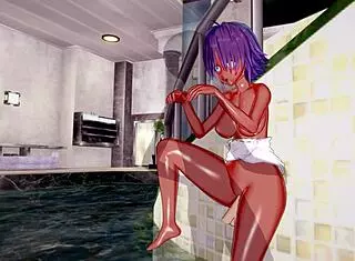 3d hentai featuring big ass and big tits in sex scene