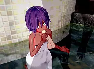 3d hentai featuring big ass and big tits in sex scene