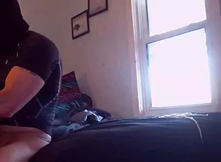 rough sex role play with blowjob and anal fucking.