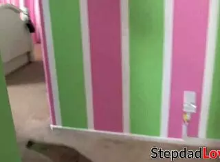 thick ass stepdaughter bends for stepdaddy