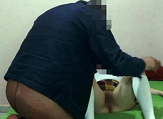 Hey, why’s my cute stepdaughter washing lingerie? Should I join her for some innocent fun?