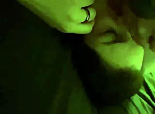 laying down and licking those balls so close up!