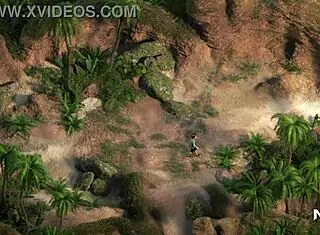 Treasure of Nadia - hand squeeze as she takes throat e1 53.