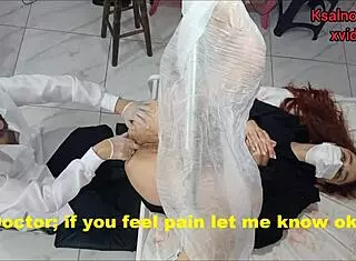 doutor gino tarado pilantra consulta a branquinha em seu consultório clandestino 😏