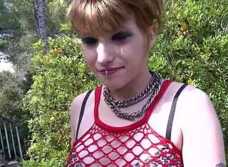 French Babe Craves Outdoor Anal in the Wild