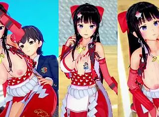 Big Tits Miko Warrior Gets Tit Massage