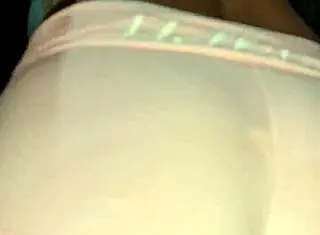 brunette in twerk class wets her panty with licking and masturbation!