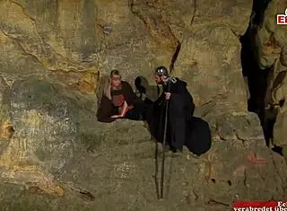 I watched this young blonde get her ass fucked outdoors in a roleplay.