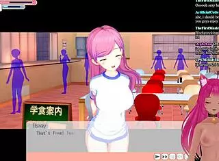 Vtuber lewdneko plays koikatsu party part 7