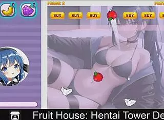 fruit house hentai tower defense story