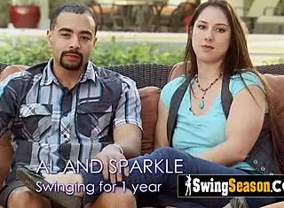 Married Couple Swaps and Fucks in Swingers Orgies