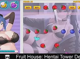 fruit house hentai tower defense story