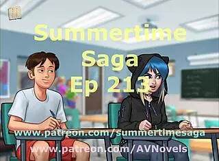 Summertime Saga 213: Cartoon Adventure with Mature Character