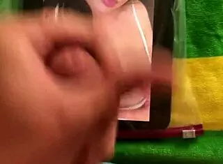 Tribute to cumslutgigi with big tits and monster cock masturbation.