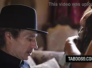 perv priest gives cock to nympho lesbians spencer bradley and mona azar in threesome