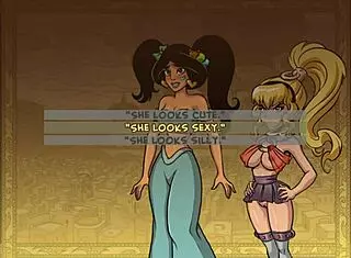 Hentai Anime Game: Fucking the Princess in Cartoon Style