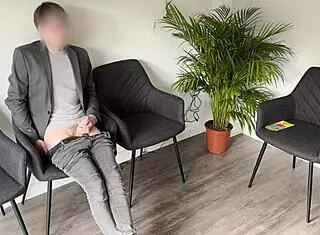 i jerked off in front of a muslim girl in the waiting room and almost got caught