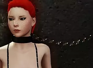 feeding a little bird through gloryhole