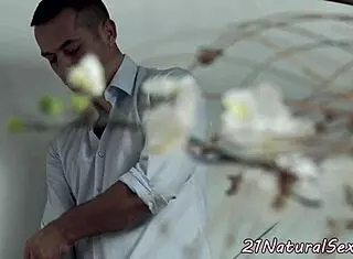 Classy babe seduces with cowgirl ride and blowjob