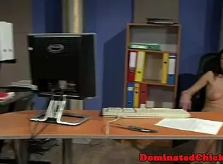 submissive babes get tied up and fucked doggystyle