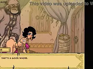 Hentai Anime Game: Fucking the Princess in Cartoon Style