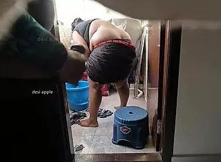 Young Boy JERKING DICK In Front Of Andhra Maid Swathy