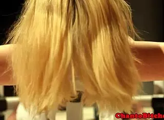 Mistress Dominates Bound Lesbian Submissive